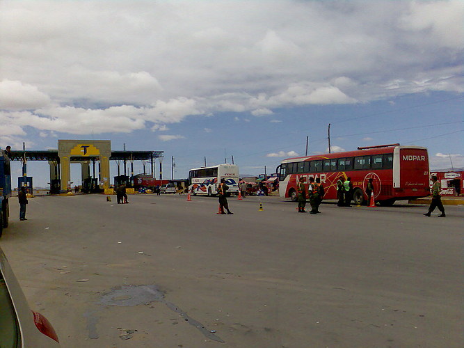 Las Alcabalas en Bolivia